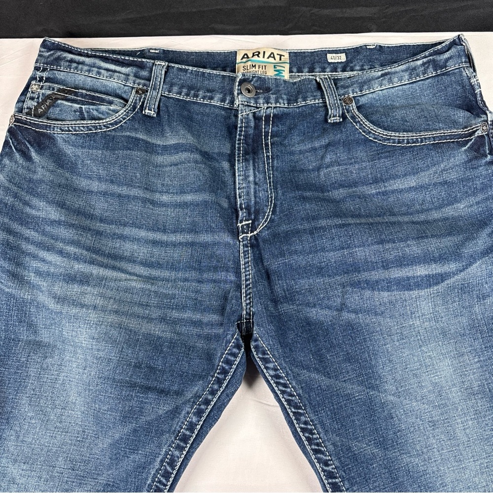 Ariat M7 Men's Slim Fit Blue Denim Jeans 40 x 32